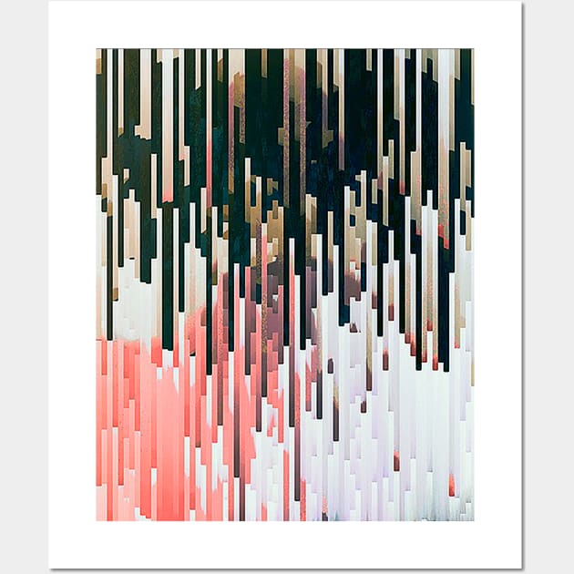 Mountain Glitch #3 - Contemporary Exclusive Modern Design Wall Art by DankFutura